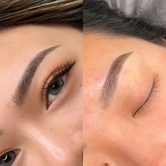 Nano brows VS Microblading, The difference